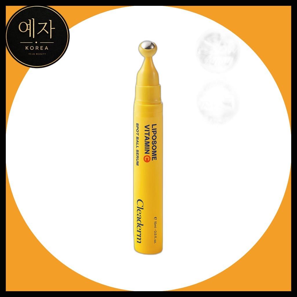 [daiso] Cleaderm Liposome Vitamin C Spot Ball Serum, 15ml, 1pc / Korean Spot Serum / Vitamin C Boost