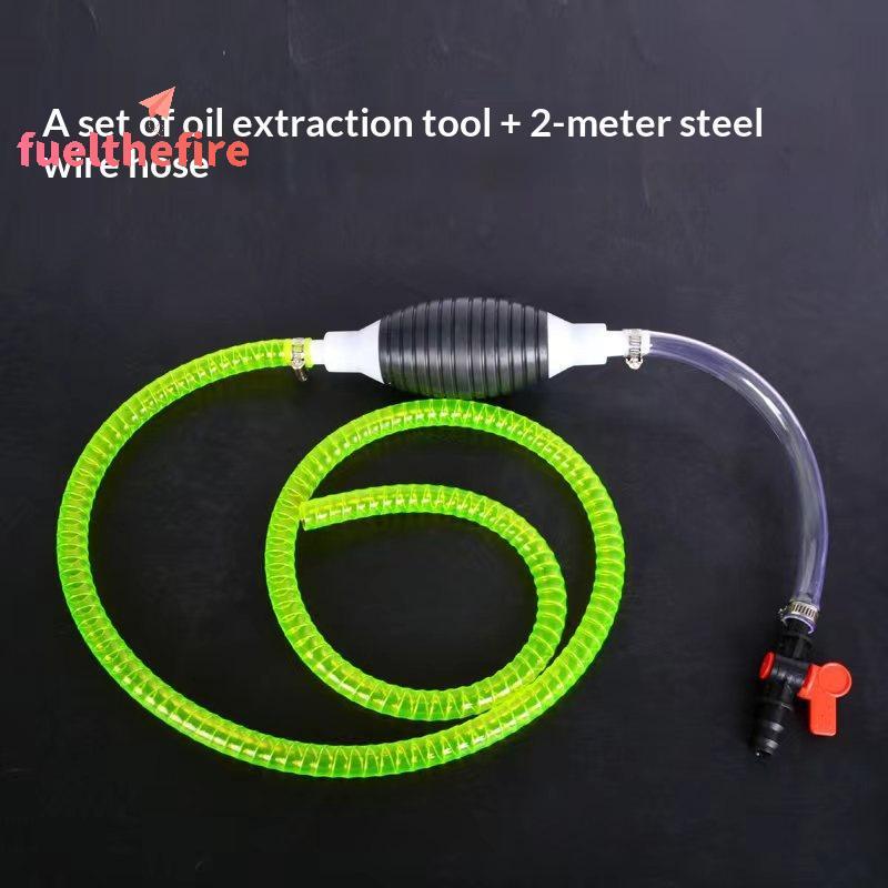 [Feel] 1 ชิ้นเครื่องมือซ่อมรถยนต์ Universal Car Thiened Manual Oil Extractor ท่อดูดรถปั๊มน้ําปั้มน้ํามัน [ใหม่]