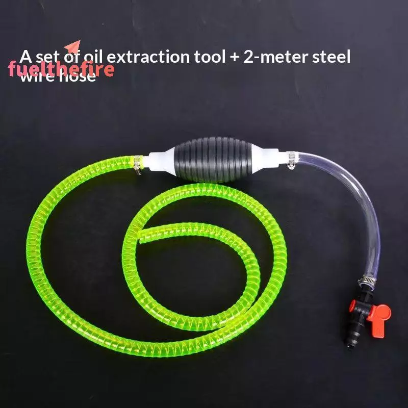 [Feel] 1 ชิ้นเครื่องมือซ่อมรถยนต์ Universal Car Thiened Manual Oil Extractor ท่อดูดรถปั๊มน้ําปั้มน้ํามัน [ใหม่]