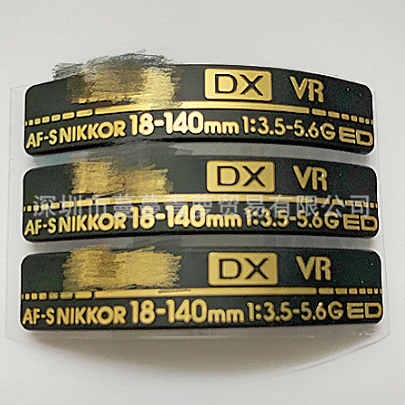 เหมาะสําหรับ Nikon 18-140 18 140 ป้ายชื่อเลนส์ Mark LOGO Mark ยี่ห้อใหม่