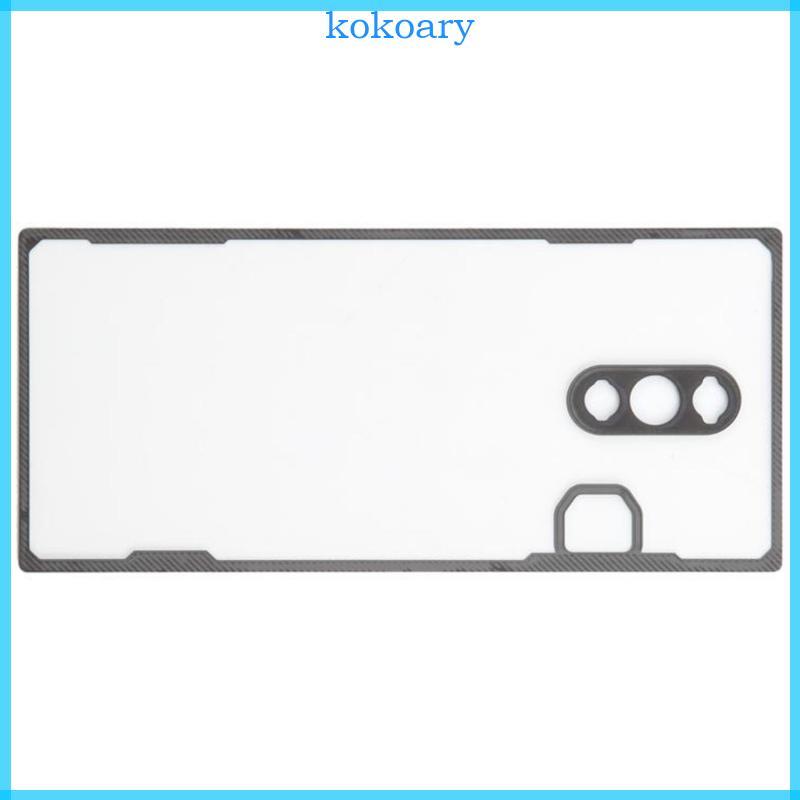 KOK ฝาหลังกระจกสําหรับ NX729J มือถือทนต่อการขีดข่วนและกระแทกปลอดภัย