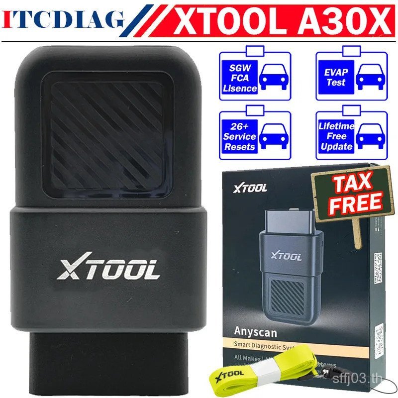 XTOOL Anyscan A30XบลูทูธOBDเครื่องสแกนเนอร์เครื่องมือวินิจฉัยรถยนต์รหัสReaderวินิจฉัยUpdateฟรีPK A30