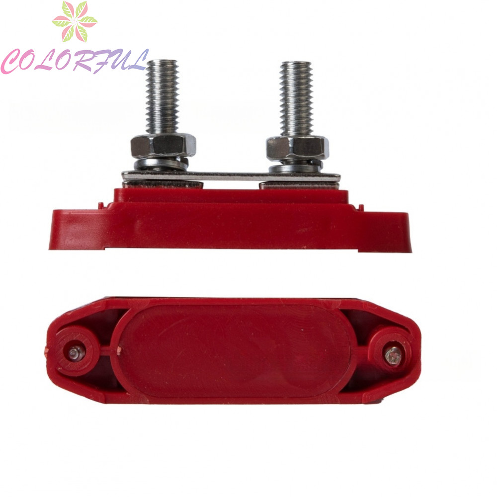 12V-48V Terminal Block พร้อมฝาครอบ RV Terminal Block รถแบตเตอรี่
