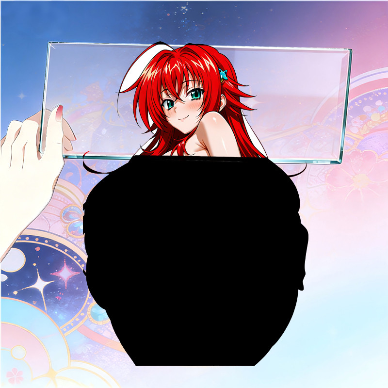 EARLFAMILY Rias Gremory อะนิเมะรถสติกเกอร์ Graffiti อุปกรณ์เสริม Decal Caravan กระดานโต้คลื่นแล็ปท็อปตกแต่ง
