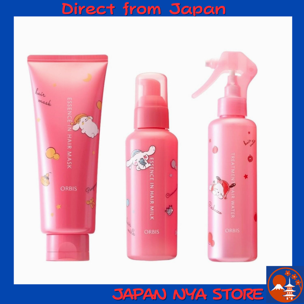 ORBIS ชุดดูแลเส้นผม  ลิมิเต็ดคอลเลกชัน Sanrio Characters (Hair Milk/ Hair Water/ Hair Mask) บำรุงผมล