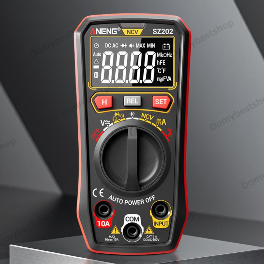 COD Digital Multimeter Volt Meter เครื่องตรวจจับ NCV สําหรับไดโอดความจุความต้านทาน