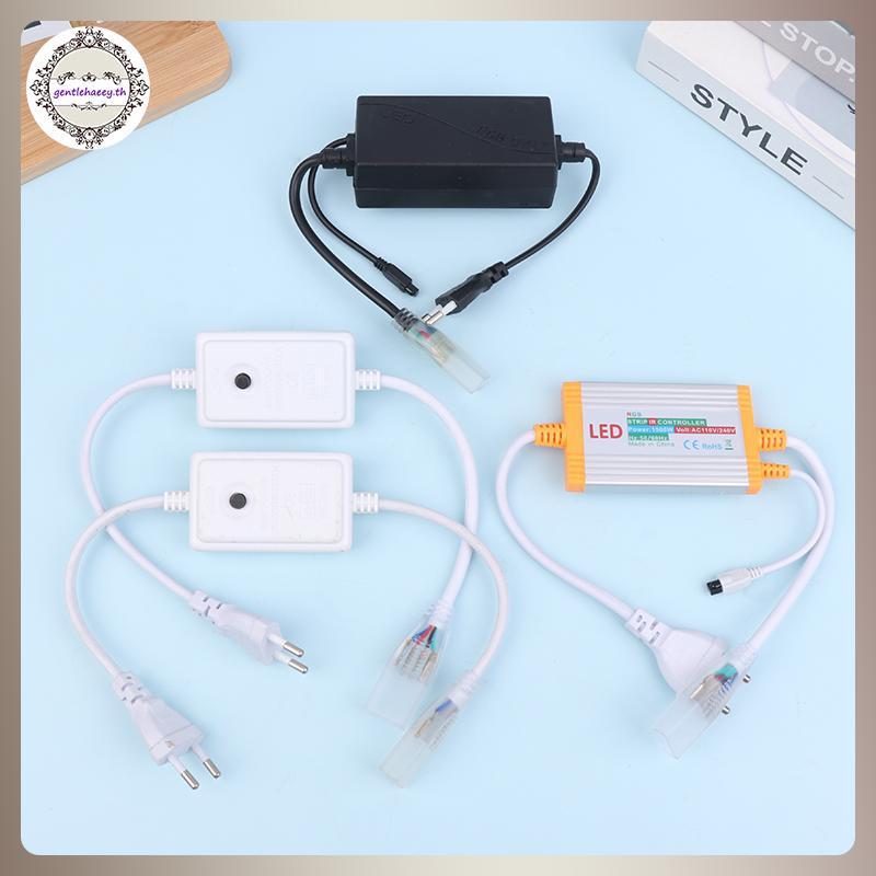 GG 1 PC 220V ยุโรป COB LED Strip Dimmer คู่มือ Controller ใช้สําหรับ 220V พร้อม 50/100M Cob LED Stri