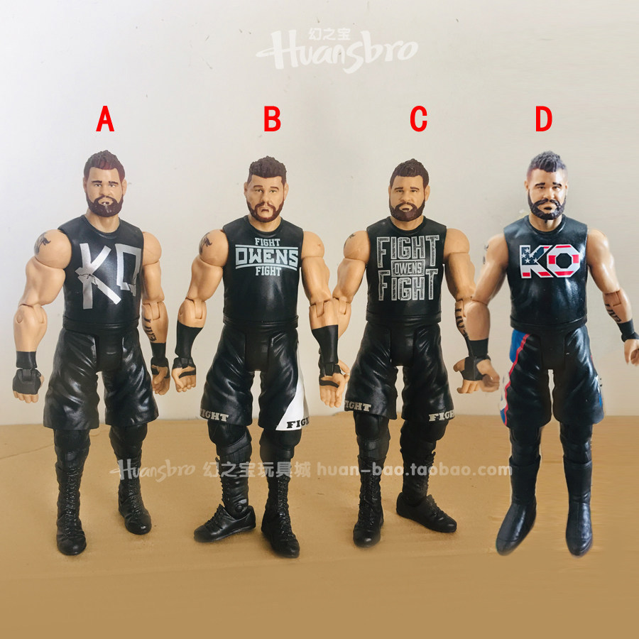 ขายร้อน Mattel Mattel Wrestler Action Figure Kevin Irvings Kevin Seteen KO รูปของเล่น