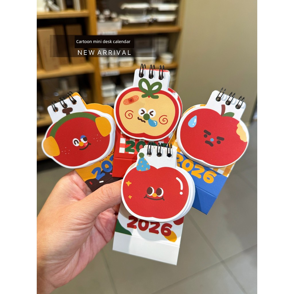 ปฏิทิน 2568 ปฏิทินแขวน 2568 2026 นักเรียนสร้างแรงบันดาลใจที่สร้างสรรค์กําลังใจปฏิบัติมินิโต๊ะขนาดเล็