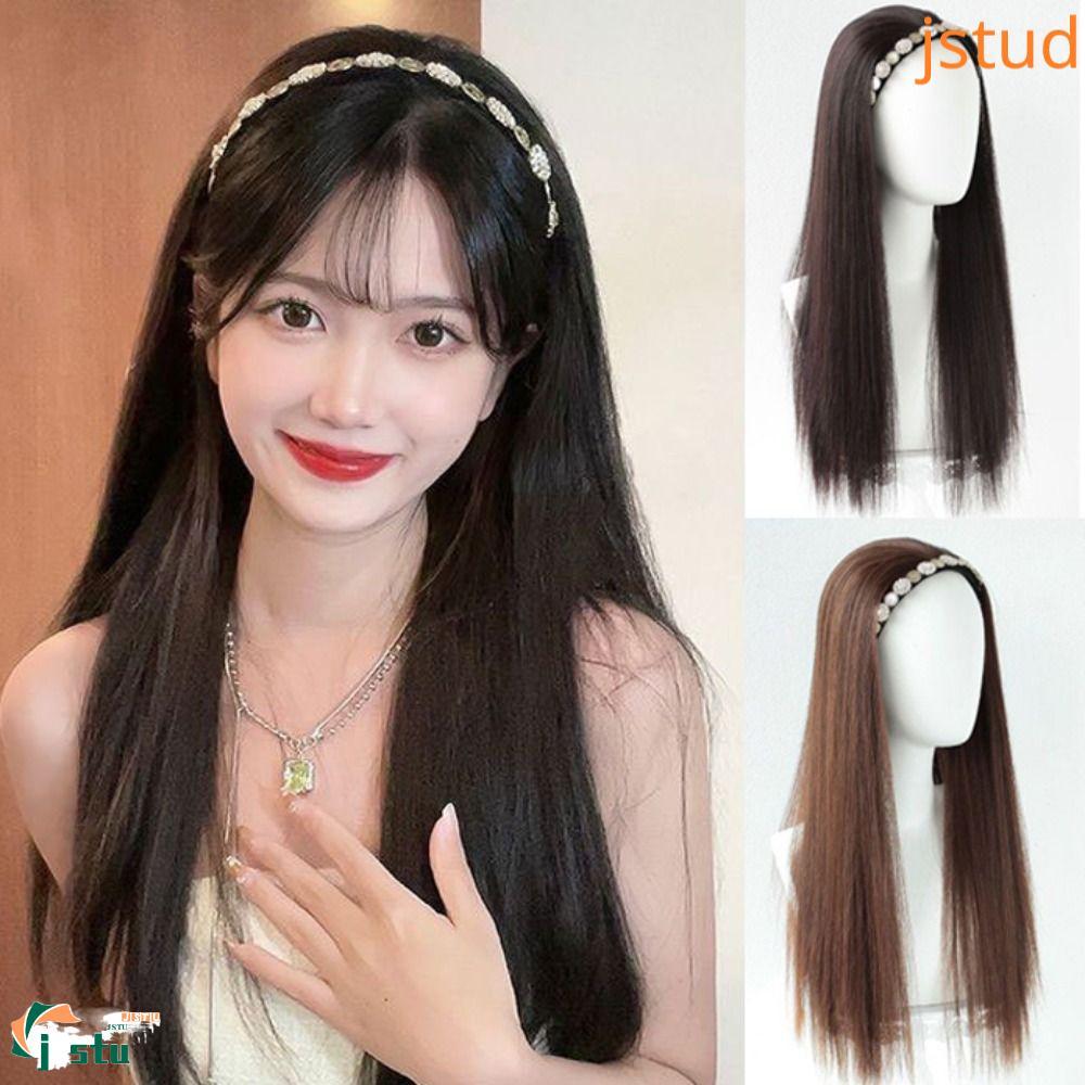 วิกผมครึ่งหัว Edgar สำหรับสตรี ทำจากเนื้อวัสดุธรรมชาติ ใช้งานได้วันต่อวัน สไตล์ Cosplay Lolita