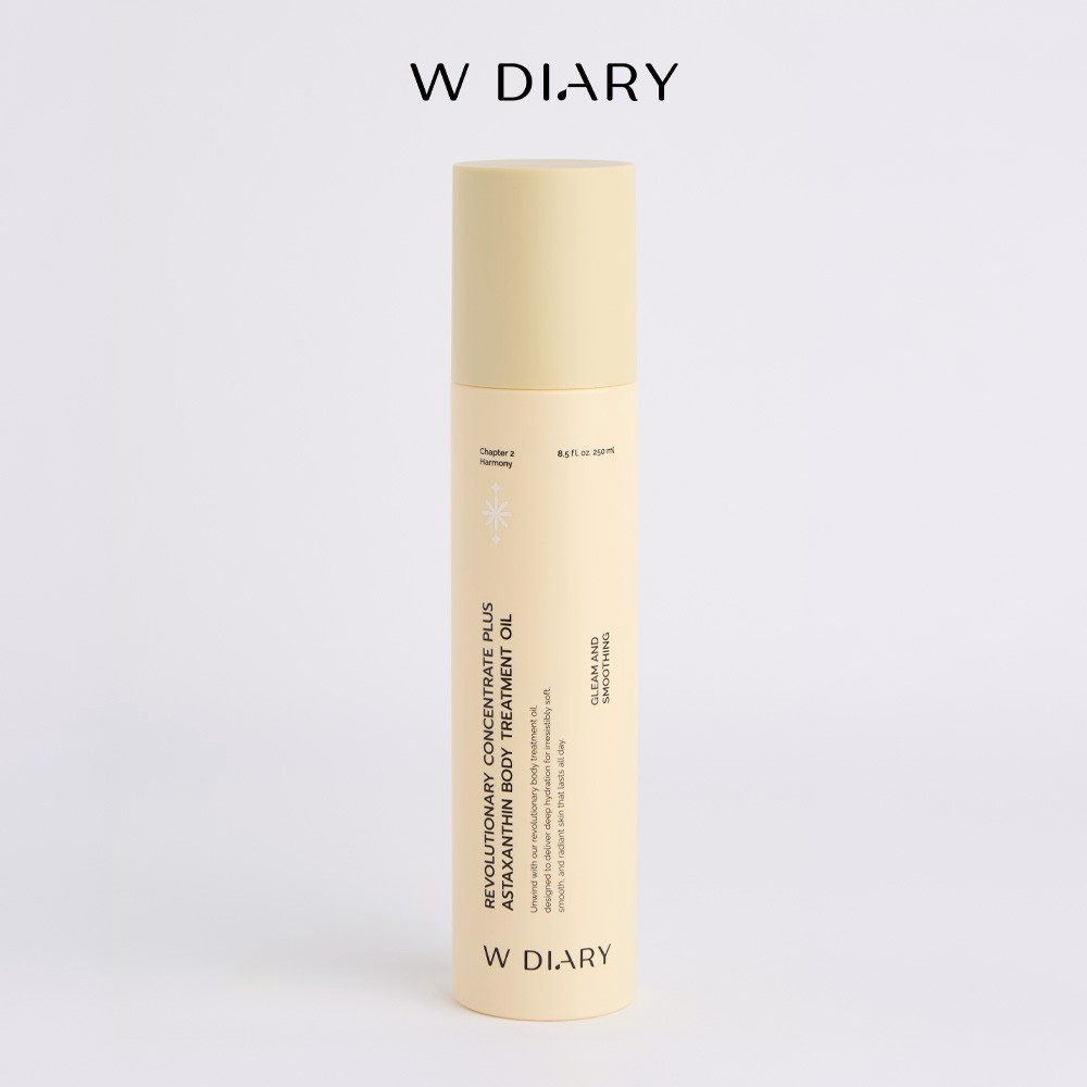 W Diary Revolutionary Concentrate Plus Astaxanthin Body Oil – Advanced Antioxidant Treatment, 250ml
