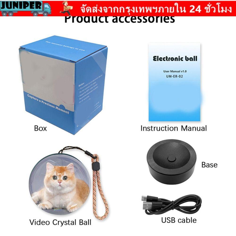 JUNIPER คริสตัลบอล, ผล DIY Video Display Ball, หน้าจออิเล็กทรอนิกส์ Pixel Display Digital Video Disp