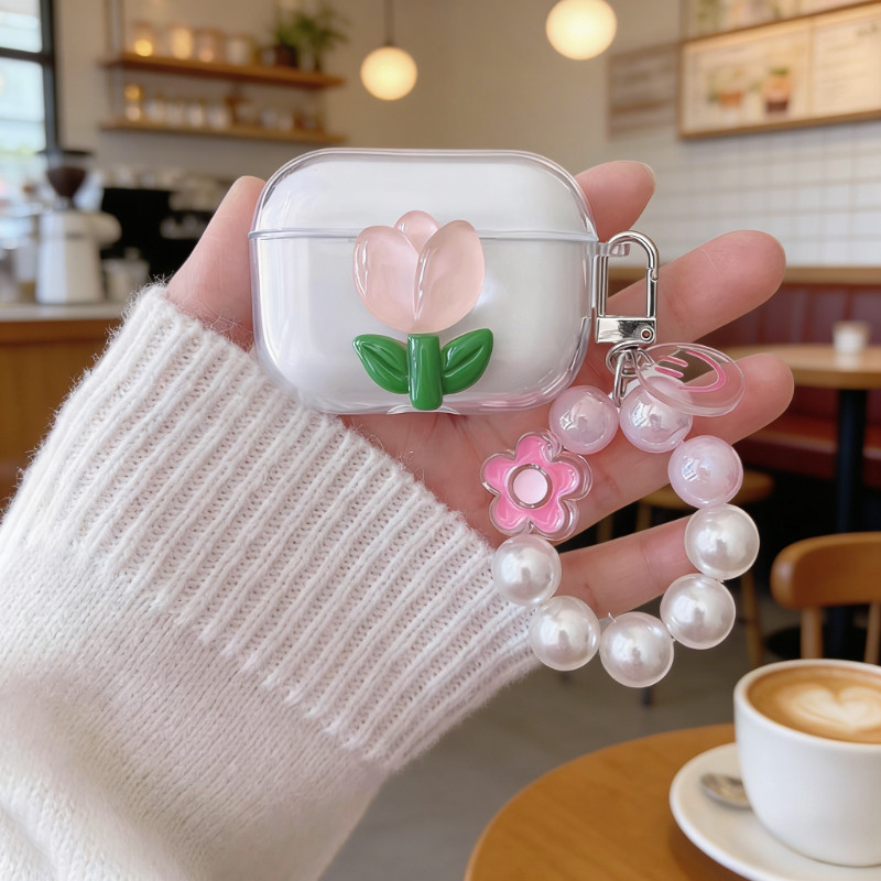 ดอกไม้จี้สําหรับ VIVO TWS4 / 3E /TWS2 TWS3PRO กรณีซิลิโคนหูฟังสําหรับ IQOO TWS air pro ฝาครอบ