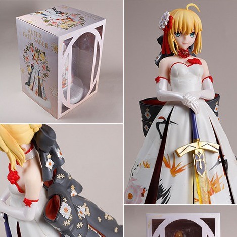 อะนิเมะ Fate Night FGO Crane Dress Dress Sebach Luminous Figure สินค้าชุดเครื่องประดับ