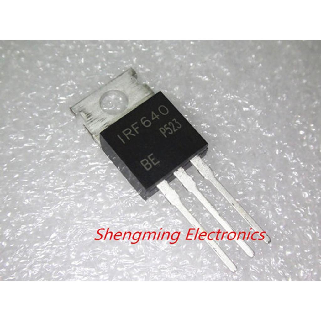 10 ชิ้น IRF640 IRF640N TO-220 ทรานซิสเตอร์ Mosfet