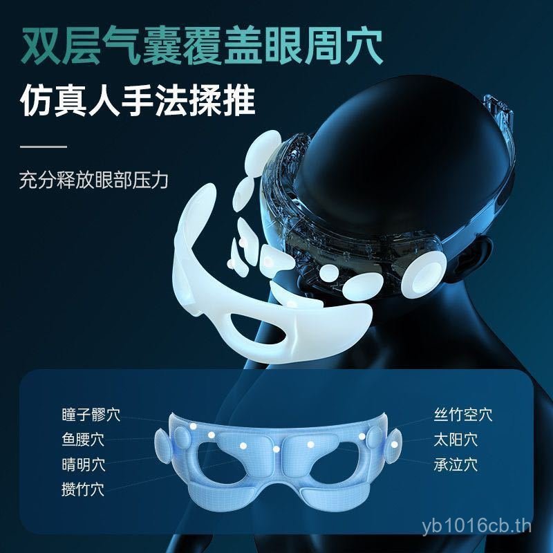 VTT เครื่องนวดตาประคบร้อนชาร์จไอน้ําตาหน้ากากนวดตาเด็กเครื่องมือป้องกันดวงตาสมาร์ทเครื่องมือป้องกันด