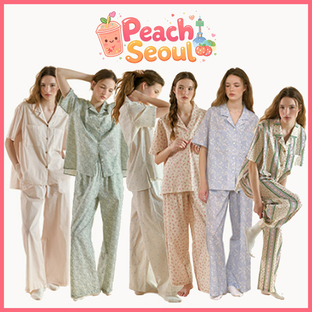 [ULLALA Pajama] BASIC Women's Pajama Set_Long Pants_From Korea