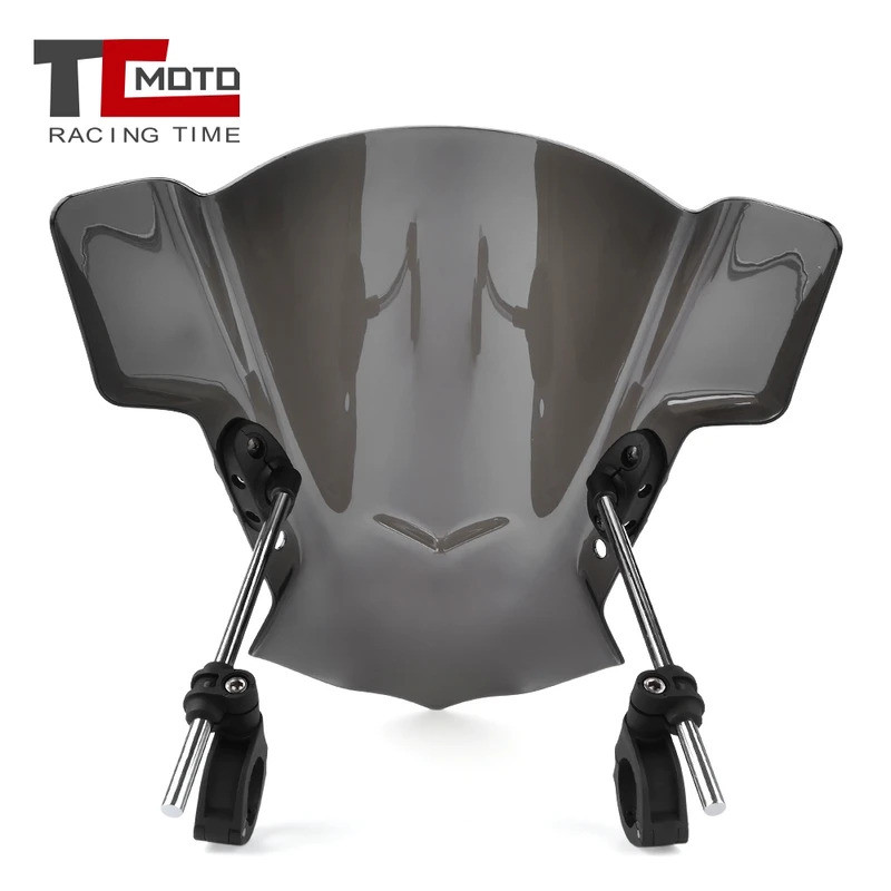 สําหรับ Kawasaki Z1000 Z750 R ER6N ER-6N Z750R ZR1100 ZR7S รถจักรยานยนต์กระจกกระจกหน้าจอ Shield Wind