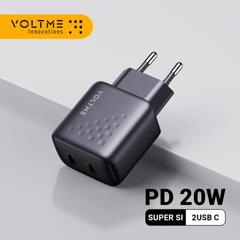 VOLTME Quick Charge 4.0 3.0 QC PD Charger 20W QC4.0 QC3.0 USB Type C Fast Charger สําหรับ iPhone 13 