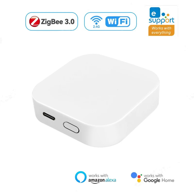 EWelink ZigBee Gateway Hub ไร้สายสมาร์ทสะพานเครื่องใช้ในบ้านรีโมทคอนโทรลอุปกรณ์อัตโนมัติทํางาน Alexa