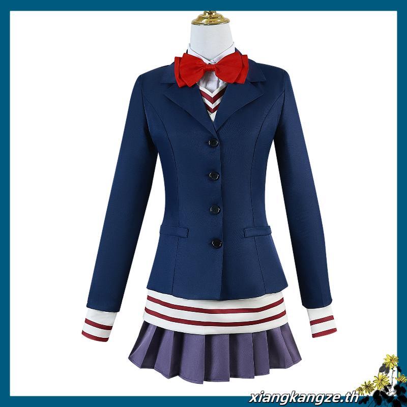 DANDADAN cosplay Costume เกม อะนิเมะ คอสเพลย์ Anime Shiratori Ailuo Clothing Supernatural Armed Shir