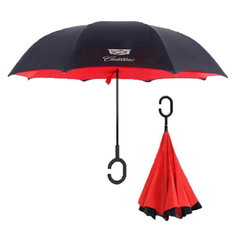 ✷Cadillac Volvo Buick Volkswagen Car Logo 4S Store Reverse Double Layer Sunny Umbrella✩