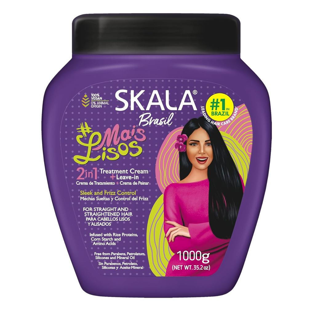 SKALAMaisLisos Hair Grade 1A-Moisturizing Wavy, Anti-Frizz 2 in 1 Hair Care Hair Care Hair Care