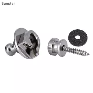 Sunstar Guitar Strap Lock Metal Bass Strap Studs Anti-offGuitar Strap Locks