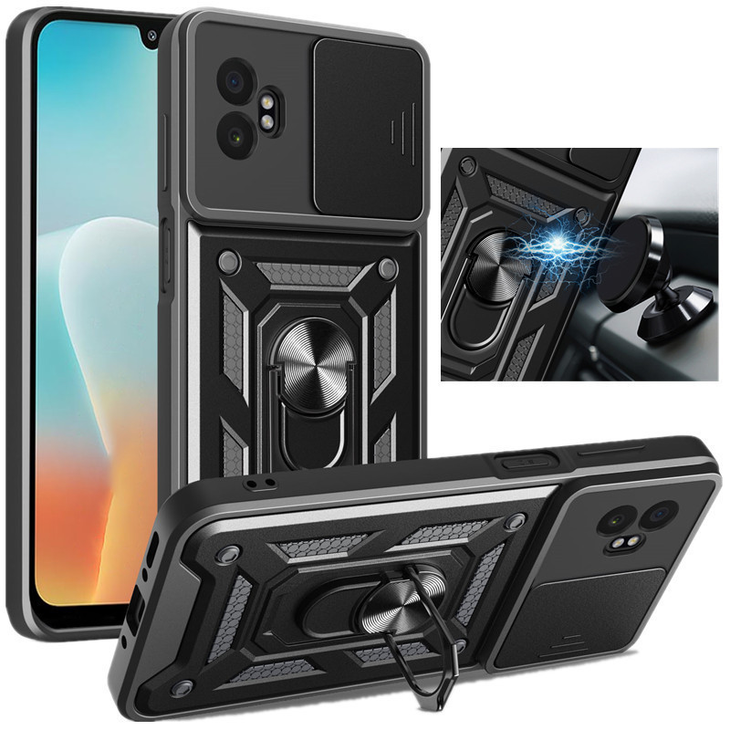 เกราะสําหรับ Samsung Galaxy Xcover 7 Pro Xcover7 Pro ฝาครอบเลนส์ป้องกันแหวนผู้ถือแม่เหล็ก Coque Fund