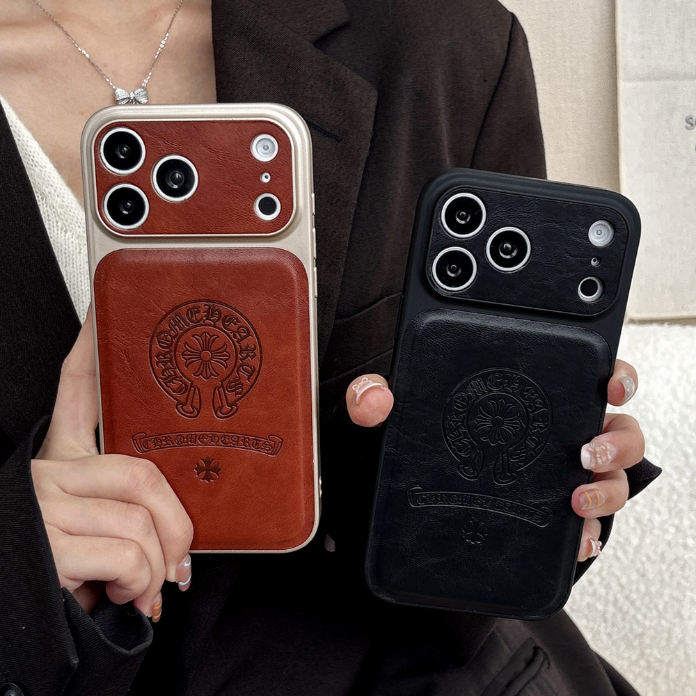 เคสโทรศัพท์หนัง Cross สําหรับ iPhone 17ProMax 16ProMax 15ProMax 15 14ProMax 14 13 การป้องกันการตก