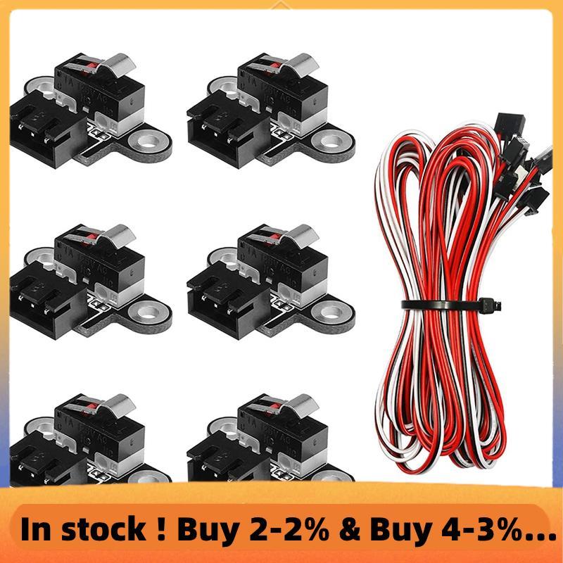 6PCS Mini Limit Switches พร้อม 1M 3 Pin สําหรับ 3018-PROVer/3018-MX3/3018-PROVer
