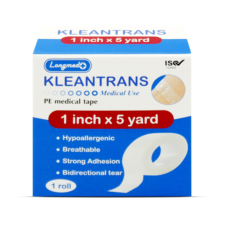 Kleantrans เทปใส (1 นิ้ว x 5 หลา) กล่อง 1 ม้วน