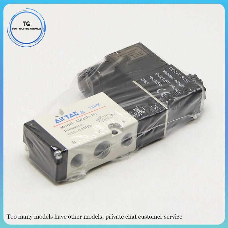 AIRTAC 4M โซลินอยด์วาล์ว 4M310-08 DC24V 4M310-08 AC220V 4M220-08 DC24V 4M220-08 AC220V 4M310-10 DC24