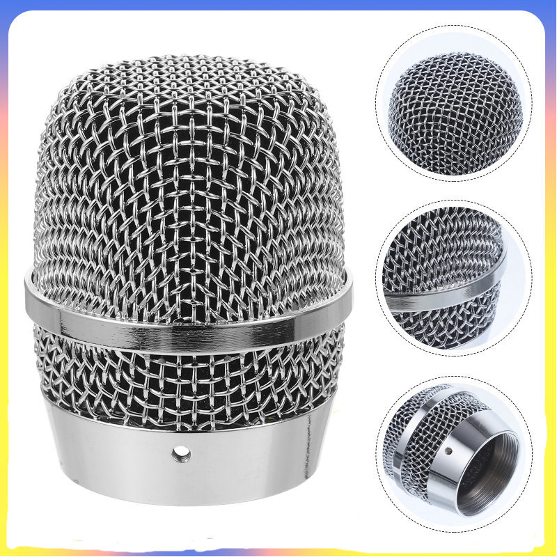 🎤 ตาข่ายกรองบอลไมโครโฟนไร้สาย 2 ชิ้น รุ่น BBs666 สำหรับเปลี่ยนชิ้นส่วน