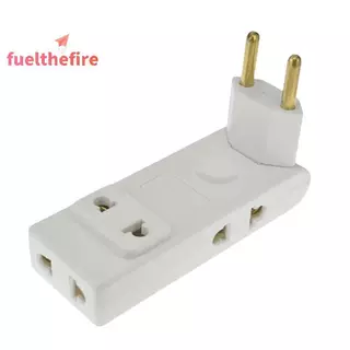 [Feel] 4 In 1 Wall Outlet Extension EU ซ็อกเก็ตไฟฟ้า 180 องศาปลั๊กอะแดปเตอร์ Travel Aadapter ตัวแปลงไฟแบบพกพา [ใหม่]
