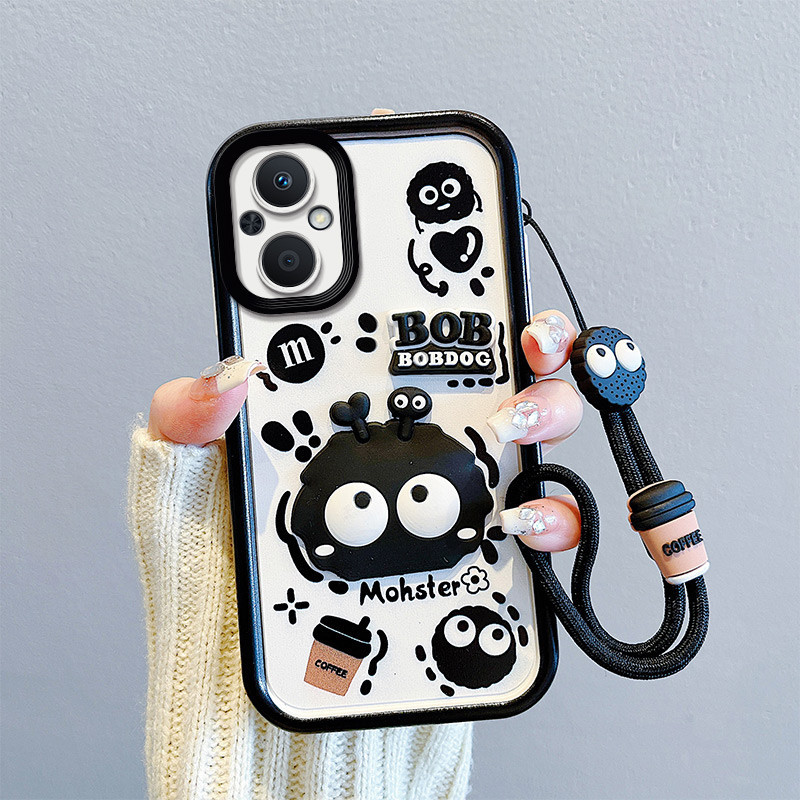 เคส Oppo Reno 7z 5G เคส Oppo Reno 8z 5G เคส น่ารักการ์ตูน 3D dollเคส น่ารักนุ่มโทรศัพท์น่ารัก-ปลอก B
