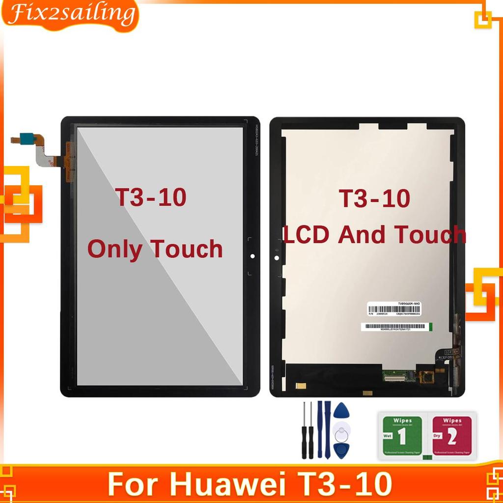 LCD หรือ Touch Display สําหรับ Huawei MediaPad T3 10 AGS-L03 AGS-L09 AGS-W09 Touch Screen Digitizer 