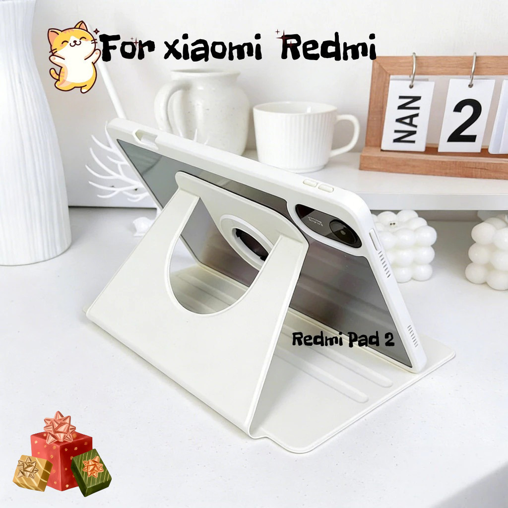 ใหม่ เคสป้องกันแบบหมุนได้ 360°  for Redmi Pad2 Mi6 mi7pro Spin Case Pad SE 11 Pro12.1 Pad 6/7/8 8pro