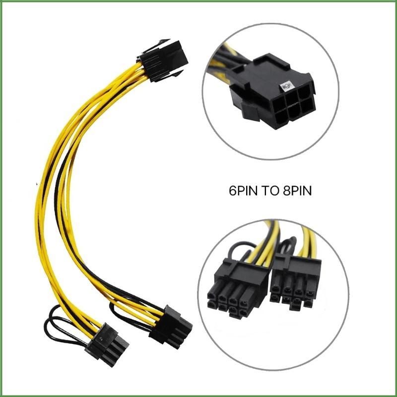 BON GPU กราฟิกการ์ดสายไฟสําหรับ K80 A100 M60 P40 8Pins ถึง PCIE 2x6Pin 2x8pin