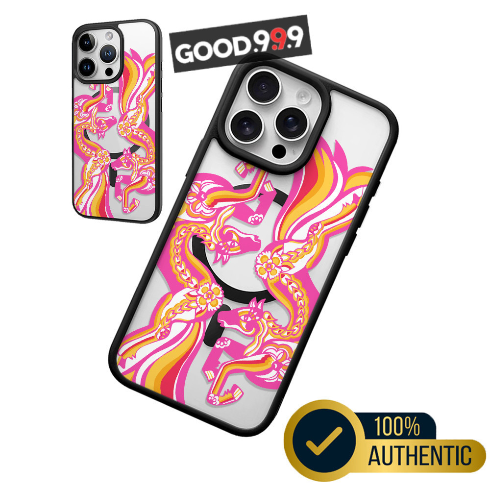 สำหรับiPhone เคสiPhoneลายน่ารัก เสริมสร้างแม่เหล็กอะคริลิคใสกระดานแข็งTPUกรอบนุ่มกันกระแทก  iP17 PRO MAX 1114 13 12 15 - รูปที่ 4