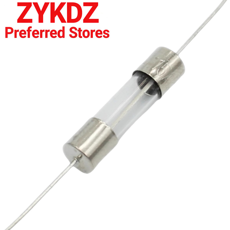 5 * 20 มม.พร้อมฟิวส์แก้วตะกั่ว/หลอด 250V Fast Fuse F0.5A 1 2 4 5 10 3.15A