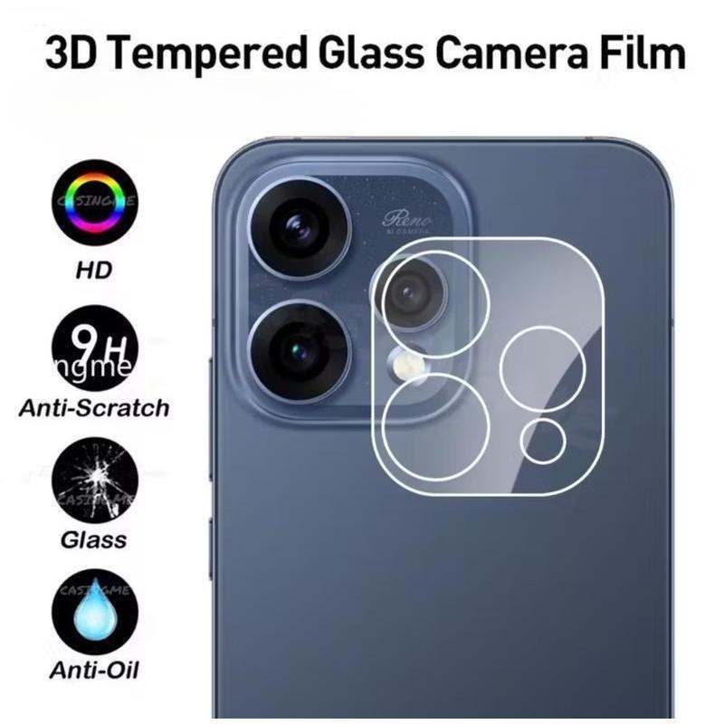 ฟิล์มกระจกเลนส์กล้อง  สำหรับ OPPO Reno15 Reno15F 15Pro 15ProMax  A6Pro A6X A6T A5PRO A5X A5i A3 A3X A3PRO Reno14 14F