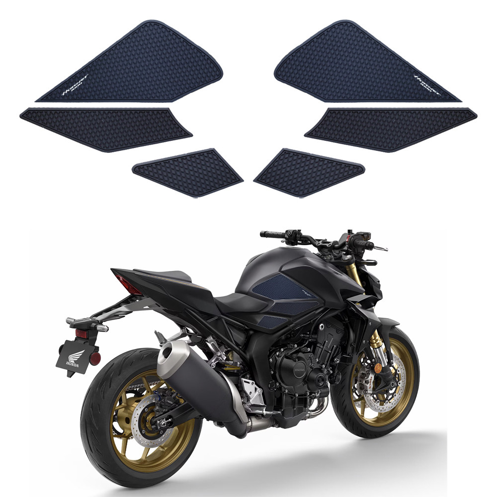 สําหรับ HONDA CB1000 Hornet Hornet1000 CB 1000 Hornet 2025 Tank Pad เข่า Grip ยางป้องกันสีดําพิเศษ
