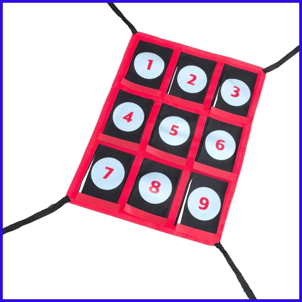 Pitching Target Softball Baseball Strike Zone โยนฝึกจํานวน 9 หลุม Pitching Trainers สําหรับ Hitting 
