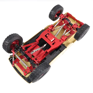 สําหรับ 1/12 MN82 MN82S MN82PRO MN82T RC รถโลหะด้านหลังเพลา Leaf Spring Upgarde Four-Bar Linkage ที่นั่งดึง Rod ชุด