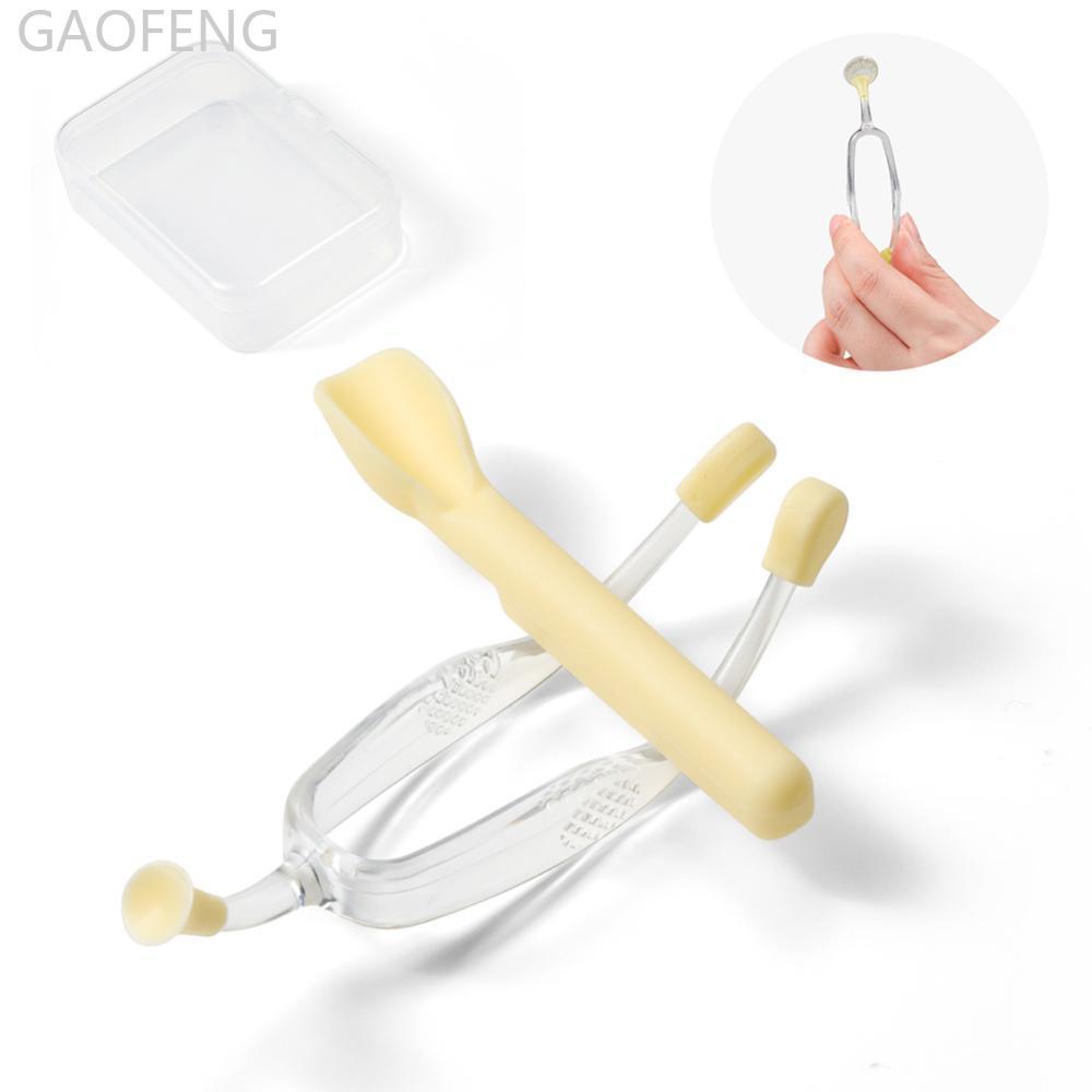 GAOFENG คอนแทคเลนส์ Inserter Remover แหนบอ่อนดูด Stick คอนแทคเลนส์ Application Aid เลนส์สวมใส่เครื่อ