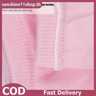 SUNSHOP 1 คู่ข้อศอก Joint Arm Sleeve Gel Moisturizing Cover Breathable ผิวแห้ง Moisturizing Elastic Elbow Protector สําหรับ SPA Home TH