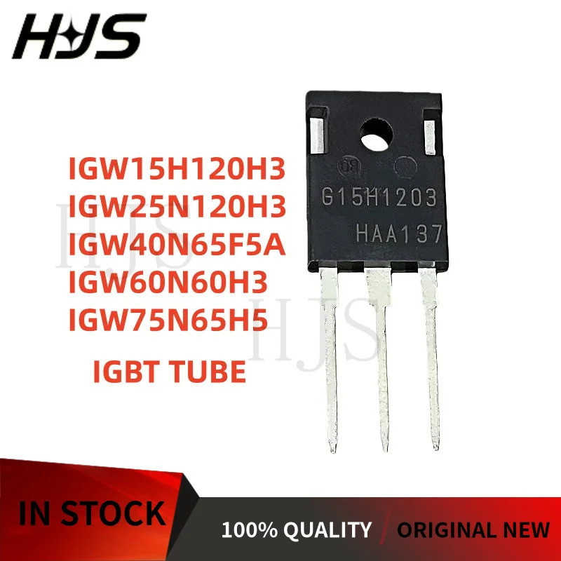 5 ชิ้น IGW40N65F5A IGW60N60H3 IGW15H120H3 IGW25N120H3 IGW75N65H5 G40EF5A G60H603 G15H1203 G15H1203 ท