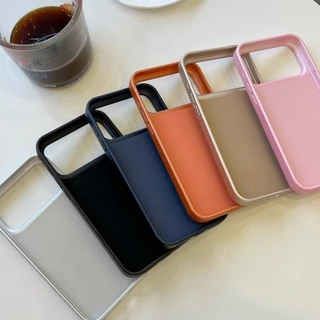 แฟชั่นTPU + PC Metallic Texture Hardเคสโทรศัพท์สําหรับIPhone 17 Pro Max Air 17air 17pro 16 15 14 13 Promax 17promax 16promax 15promax 14Promaxป้องกันปกหลัง