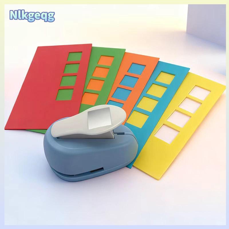 [nlkgeqg] Tab Punch Square Punch Craft Lever Punch Paper Punch Square Lever Action Craft Punch ก่อสร